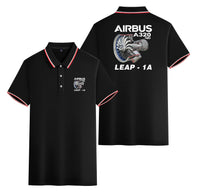 Thumbnail for Airbus A320neo & Leap 1A Designed Stylish Polo T-Shirts (Double-Side)