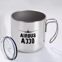 Thumbnail for Airbus A330 & Plane Designed Stainless Steel Portable Mugs