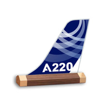 Thumbnail for Airbus A220 Designed Tail Logo Desk Models