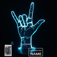 Thumbnail for Rock'n Roll Designed 3D Night Lamps