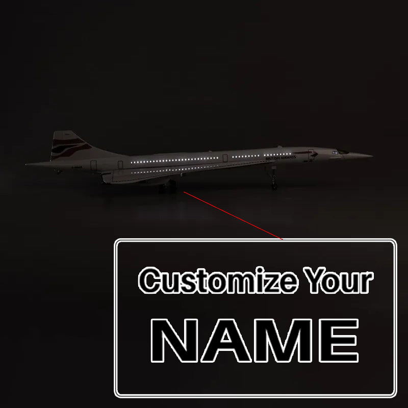 British Airways Concorde Airplane Model (1/125 Scale 50CM)