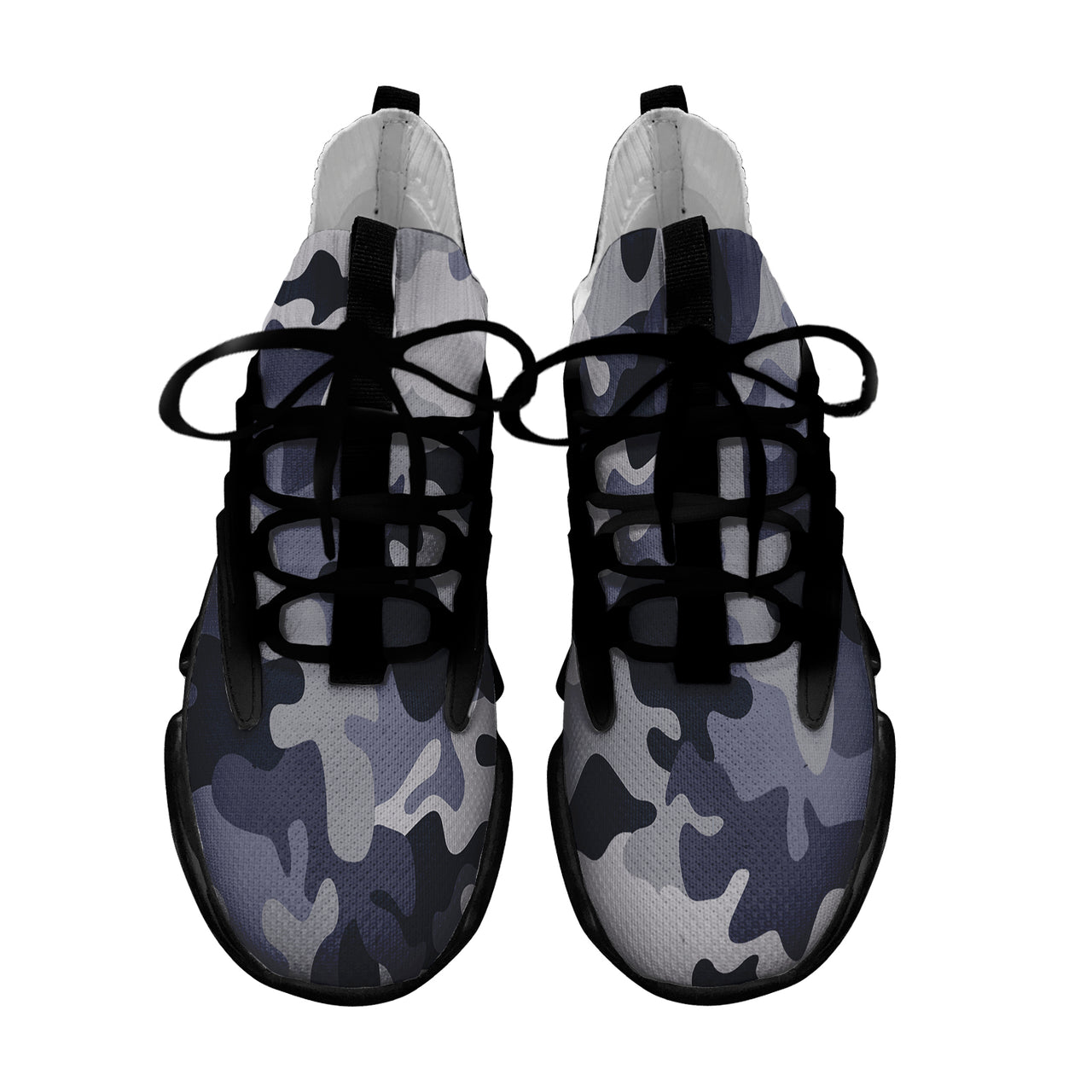 Military Camouflage Army Gray Designed Fashion Running Shoes