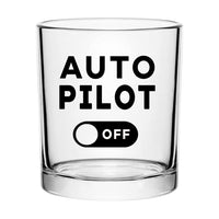 Thumbnail for Auto Pilot Off Designed Special Whiskey Glasses
