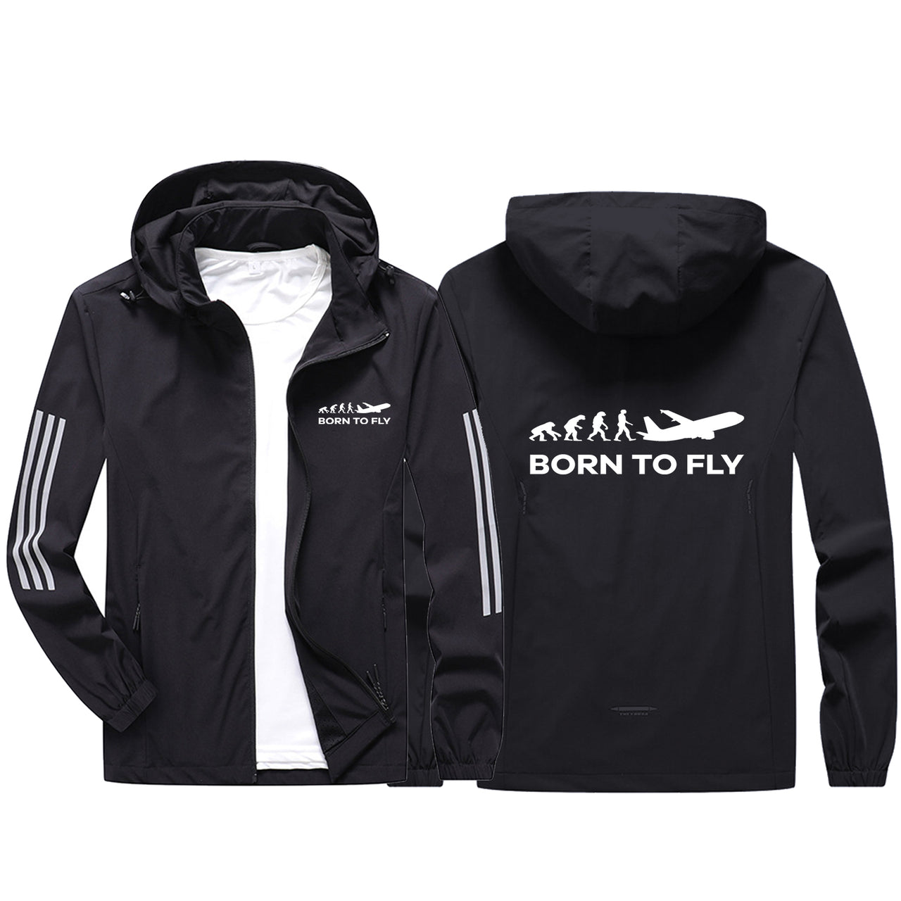 Born To Fly Sport & Running Jackets