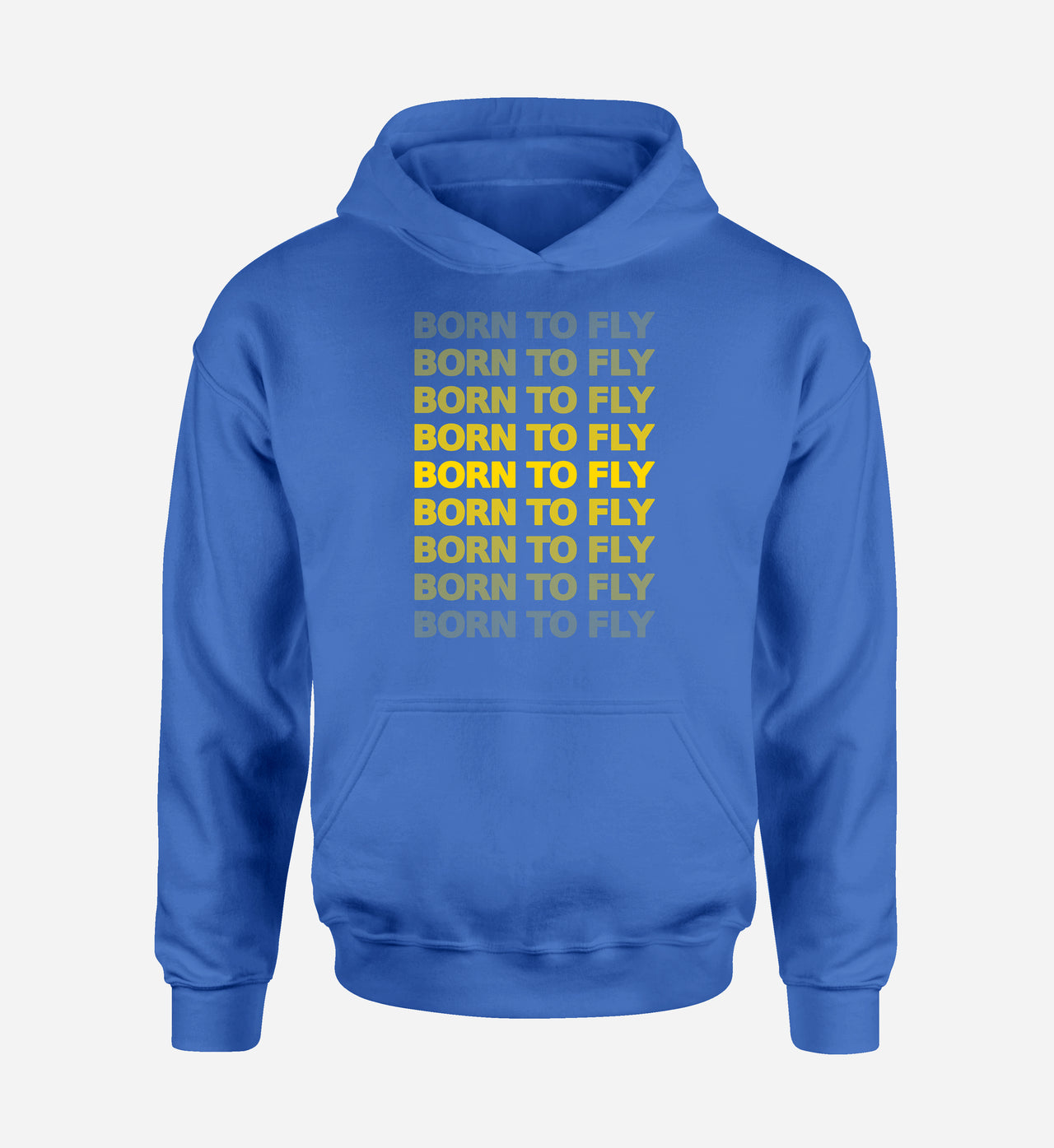 Born To Fly Opacity Designed Hoodies