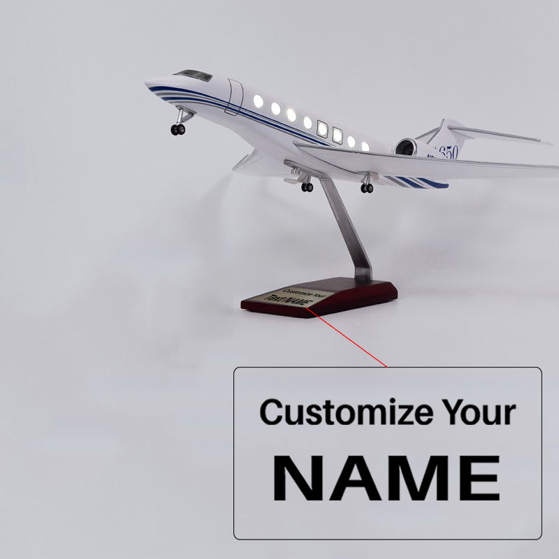 Gulfstream G650ER G650 G-650 Airplane Model (47CM)