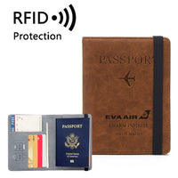 Thumbnail for EVA Air Airlines Designed Passport Cover Travel Wallet Passport Holder
