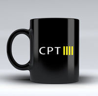Thumbnail for CPT & 4 Lines Designed Black Mugs