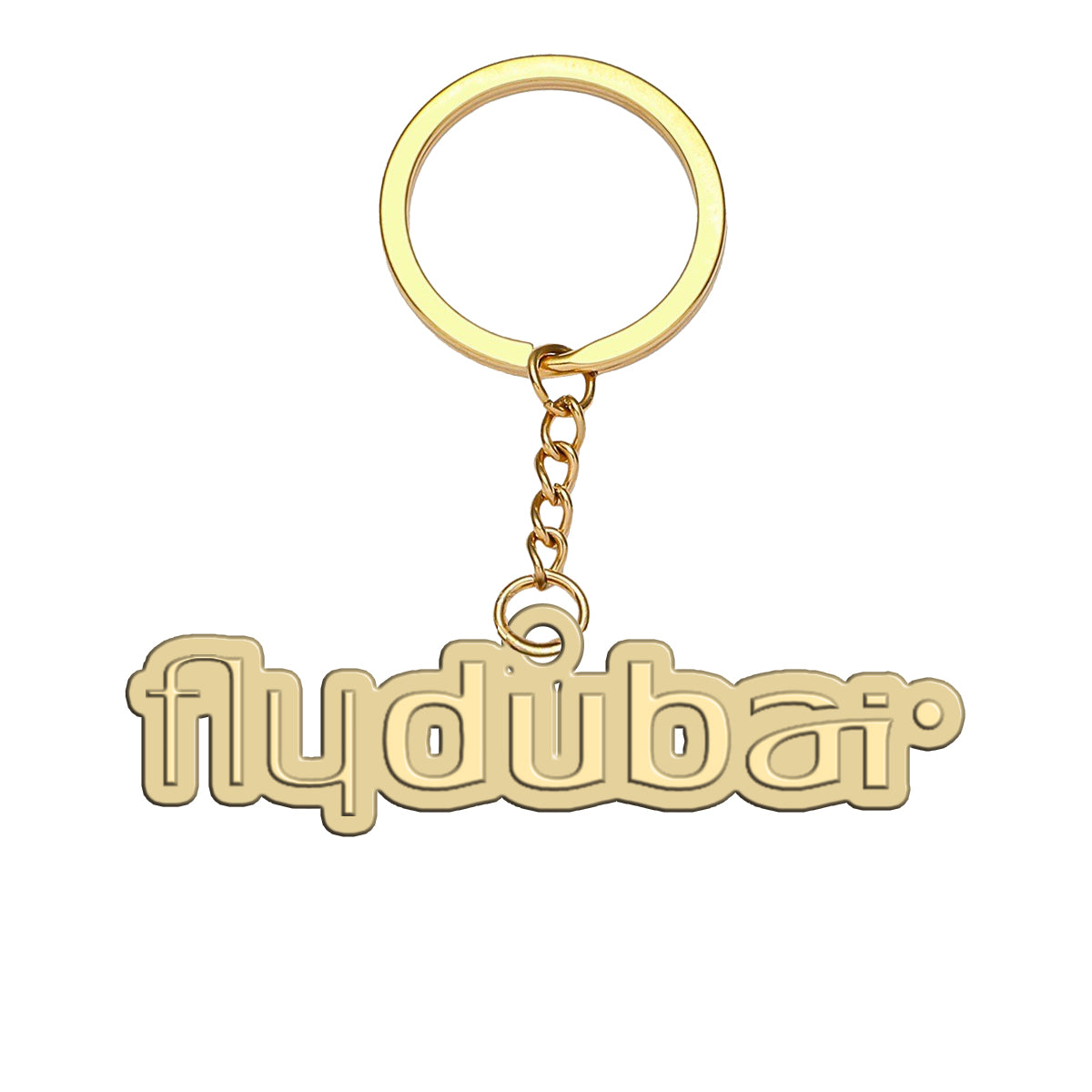 Flydubai Airlines Designed Hollow Key Chains