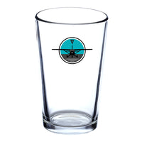 Thumbnail for Cessna & Gyro Designed Beer & Water Glasses