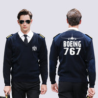 Thumbnail for Boeing 767 & Plane Designed Wool Pilot Sweaters