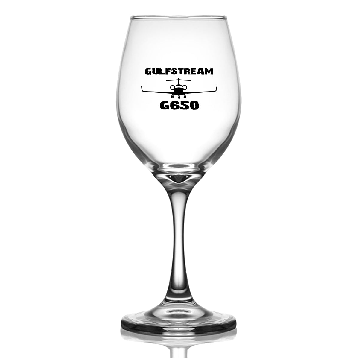 Gulfstream G650 & Plane Designed Wine Glasses