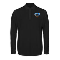 Thumbnail for Supermen of The Skies (Sunrise) Designed Long Sleeve Polo T-Shirts