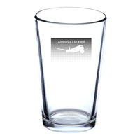 Thumbnail for Airbus A350XWB & Dots Designed Beer & Water Glasses