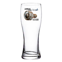 Thumbnail for Airbus A320 & V2500 Engine Designed Pilsner Beer Glasses
