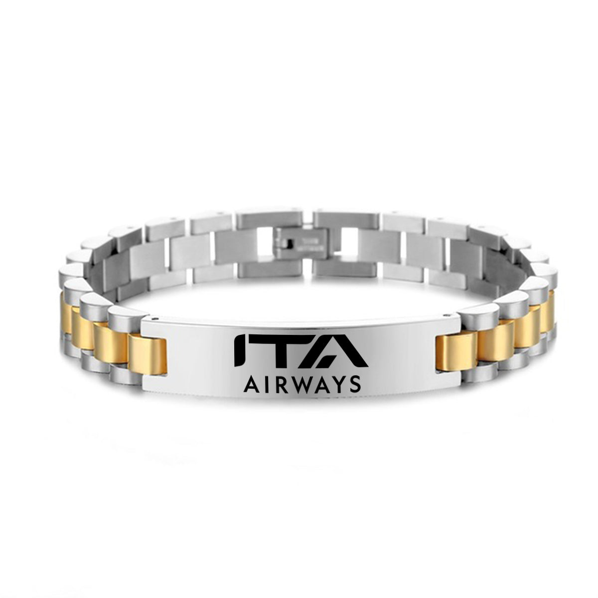 ITA Airways Designed Stainless Steel Chain Bracelets
