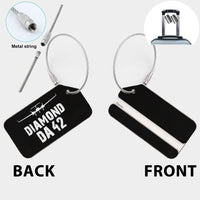 Thumbnail for Diamond DA42 & Plane Designed Fashion Metal Luggage Tags