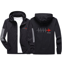 Thumbnail for Aviation Heartbeats Sport & Running Jackets