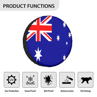 Thumbnail for Australia Flag Designed Tire Cover Cases
