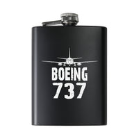 Thumbnail for Boeing 737 & Plane Designed Stainless Steel Hip Flasks