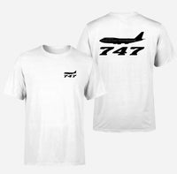 Thumbnail for Boeing 747 - Queen of the Skies Designed Double-Side T-Shirts