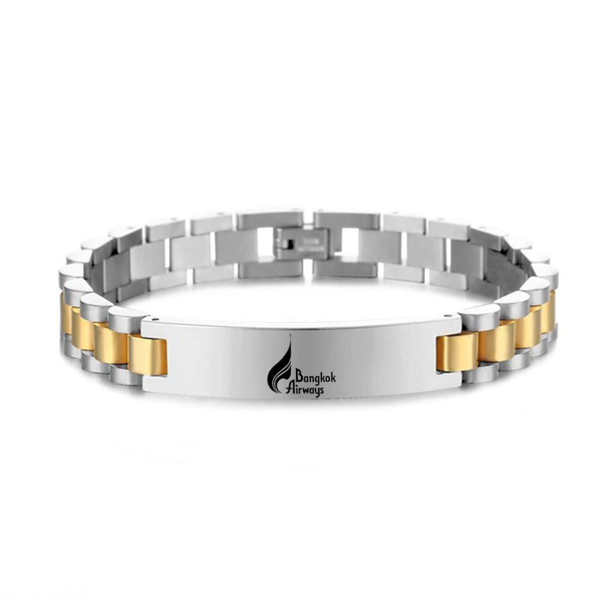 Bangkok Airways Airlines Designed Stainless Steel Chain Bracelets