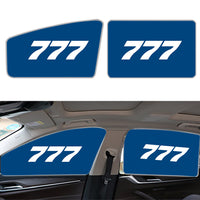 Thumbnail for 777 Flat Text Designed Car Sun Shade (Side window)
