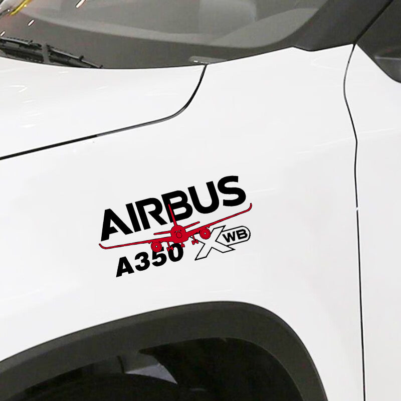 Amazing Airbus A350 XWB Designed Car Sticker