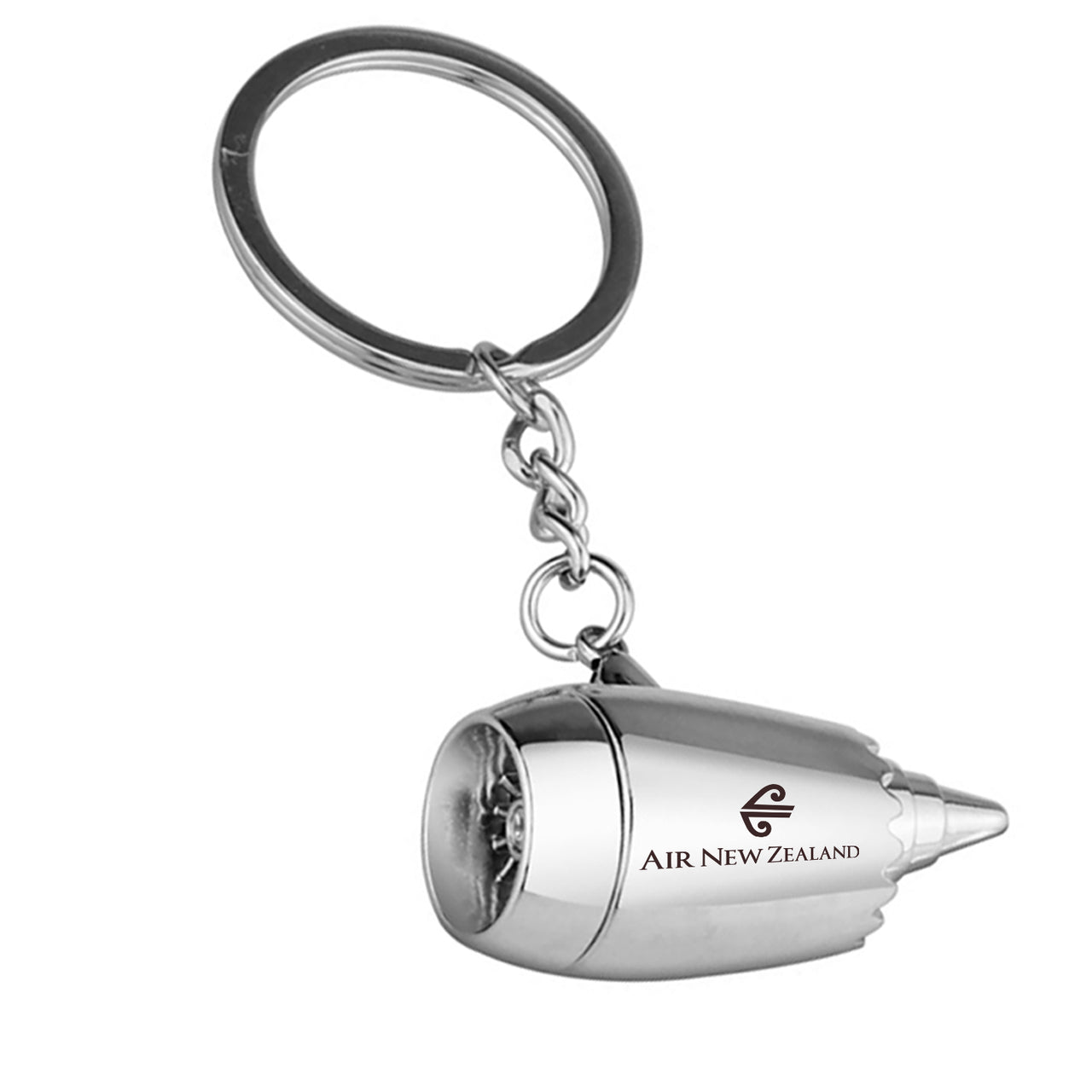 Air New Zealand Airlines Jet Engine Turbine Key Chains