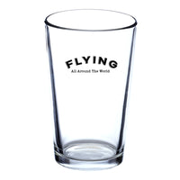 Thumbnail for Flying All Around The World Designed Beer & Water Glasses