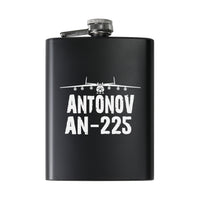 Thumbnail for Antonov AN-225 & Plane Designed Stainless Steel Hip Flasks