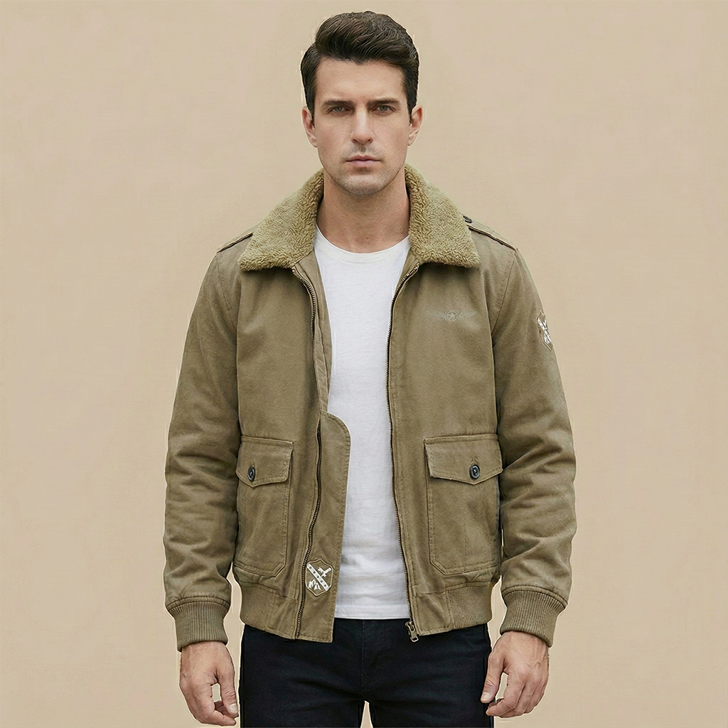 Fighter Pilot Themed Super Soft Bomber Jackets