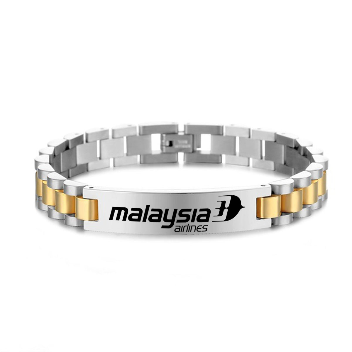 Malaysia Airlines Designed Stainless Steel Chain Bracelets