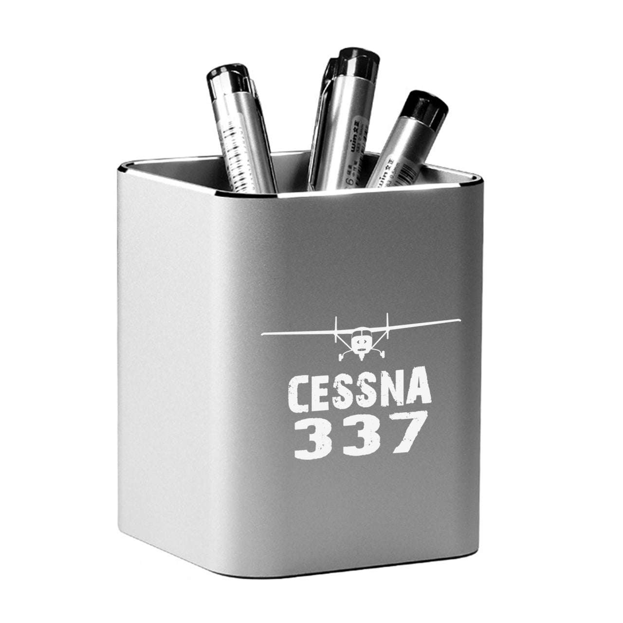 Cessna 337 & Plane Designed Aluminium Alloy Pen Holders