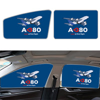 Thumbnail for Airbus A380 Love at first flight Designed Car Sun Shade (Side window)