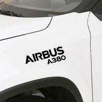 Thumbnail for Airbus A380 & Text Designed Car Sticker