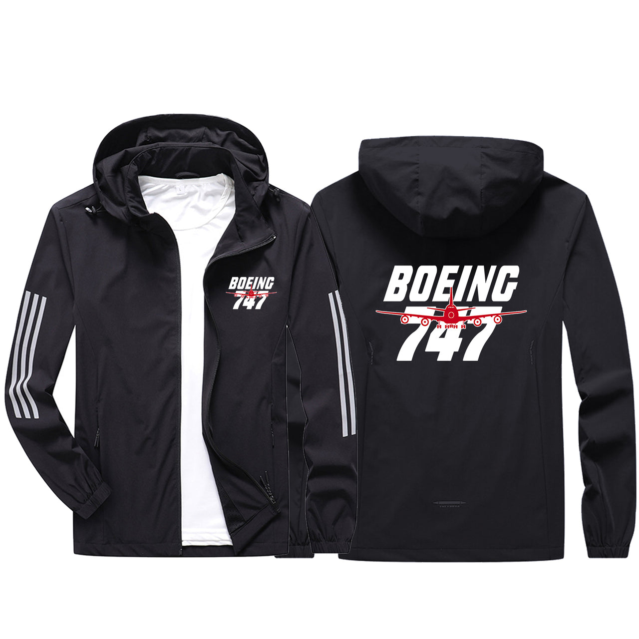 Amazing Boeing 747 Sport & Running Jackets