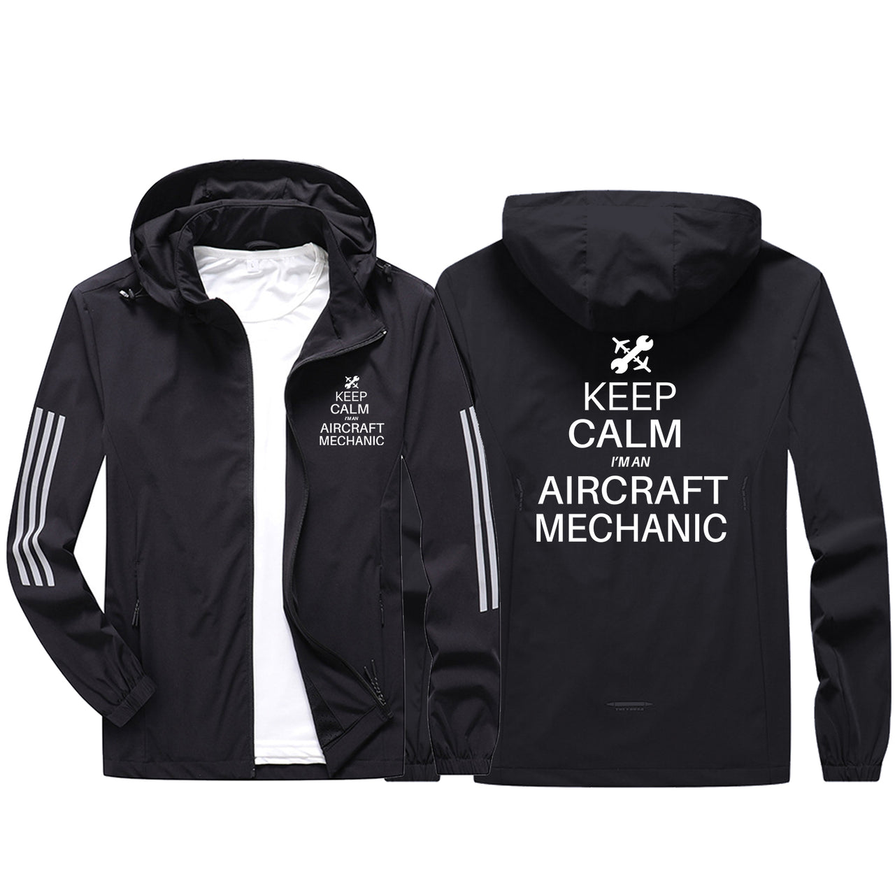 Aircraft Mechanic Sport & Running Jackets
