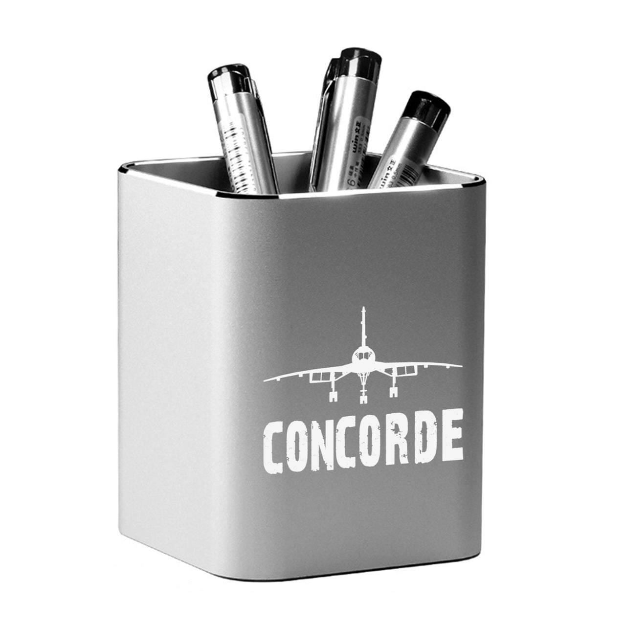 Concorde & Plane Designed Aluminium Alloy Pen Holders