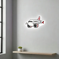 Thumbnail for Virgin Australia B737 MAX Inductive Wall Led Aircraft & 3D Lamp