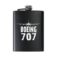 Thumbnail for Boeing 707 & Plane Designed Stainless Steel Hip Flasks