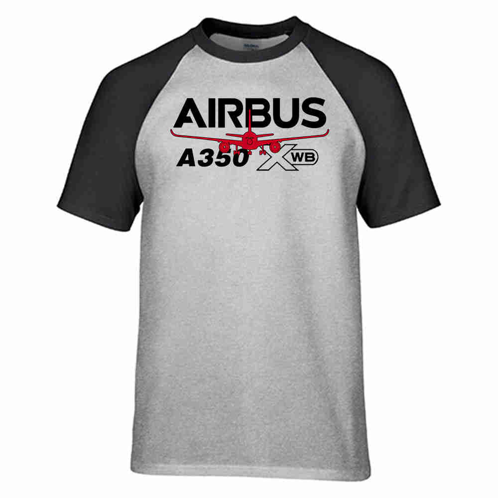 Amazing Airbus A350 XWB Designed Raglan T-Shirts