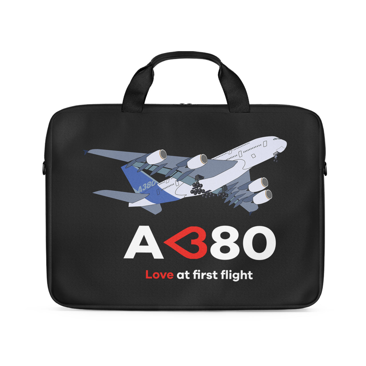 Airbus A380 Love at first flight Designed Laptop & Tablet Bags