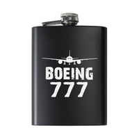 Thumbnail for Boeing 777 & Plane Designed Stainless Steel Hip Flasks