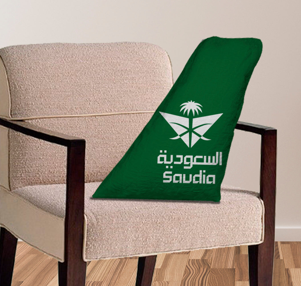 Saudia Airlines Designed Aircraft Tail Pillows
