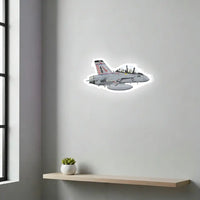 Thumbnail for US Navy FA-18 Strike Fighter Squadron 221 VFA-221 Inductive Wall Led Aircraft & 3D Lamp