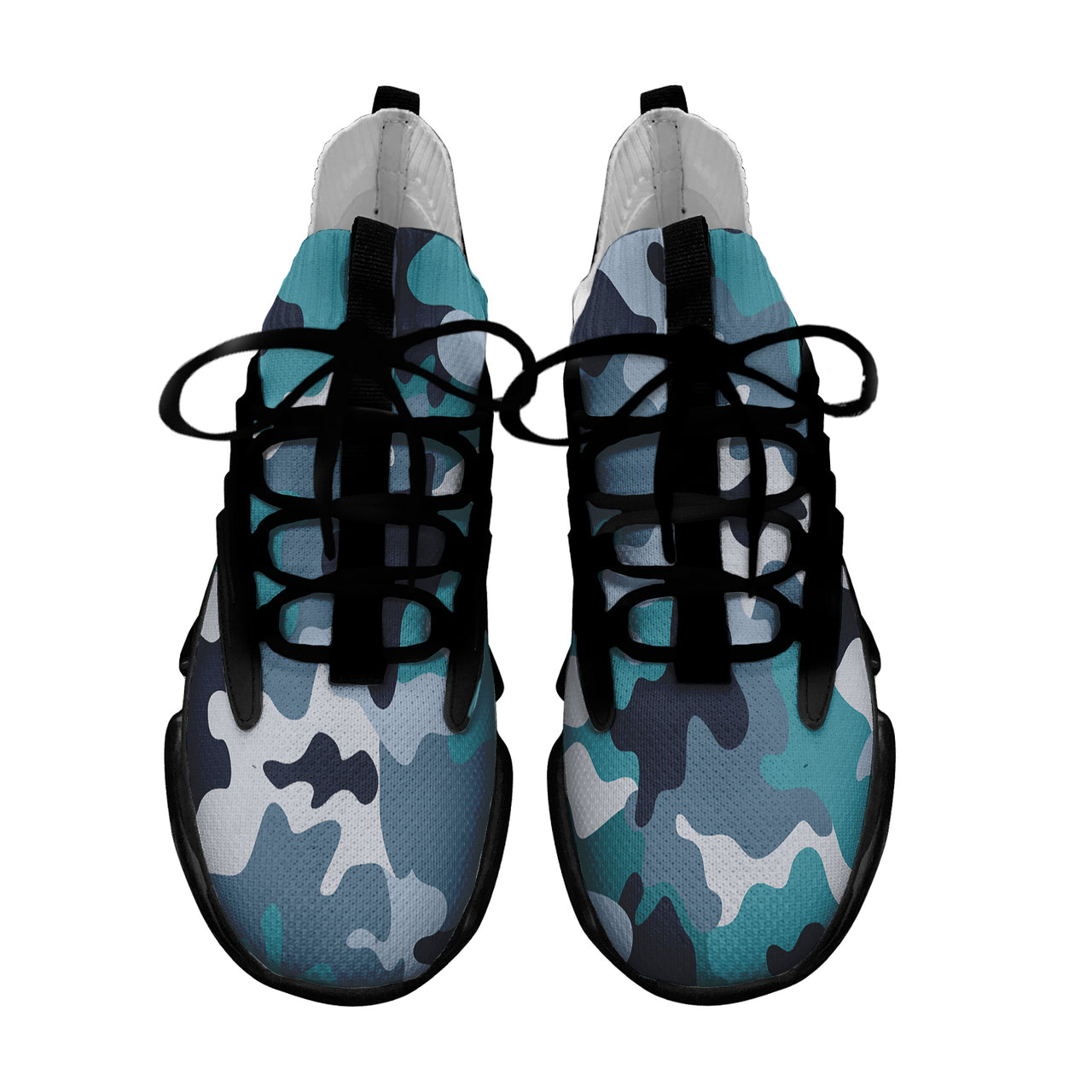 Military Camouflage Green Designed Fashion Running Shoes