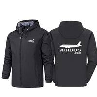 Thumbnail for Airbus A320 Printed Designed Rain Jackets & Windbreakers