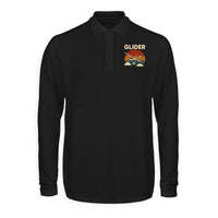 Thumbnail for Retro I Love Gliding Designed Long Sleeve Polo T-Shirts