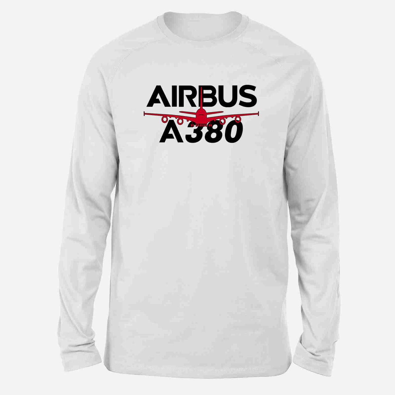 Amazing Airbus A380 Designed Long-Sleeve T-Shirts